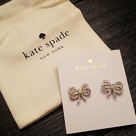 kate spade Jewelry - Kate spade bow earrings